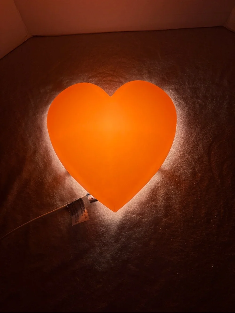 Pink Heart IKEA Hanging Light